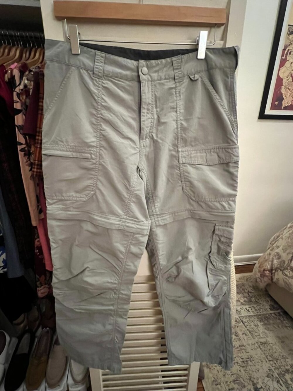 Green Hiking Pants